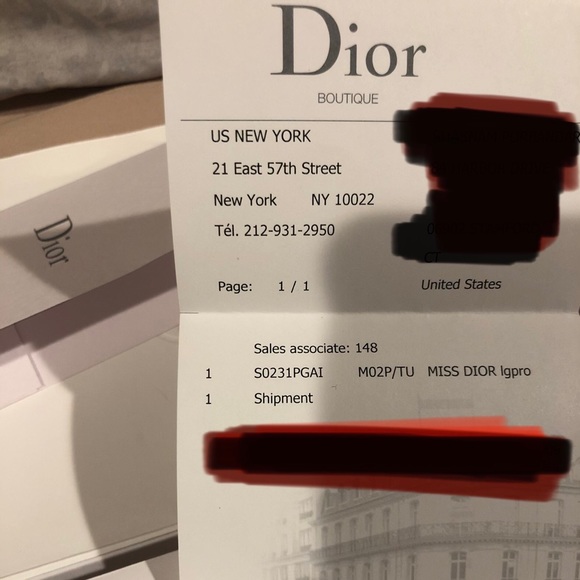 Miss Dior cannage leather promenade chain clutch - Picture 8 of 16